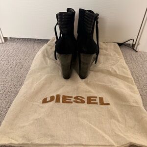 Diesel Women's Black Heeled Bootie
